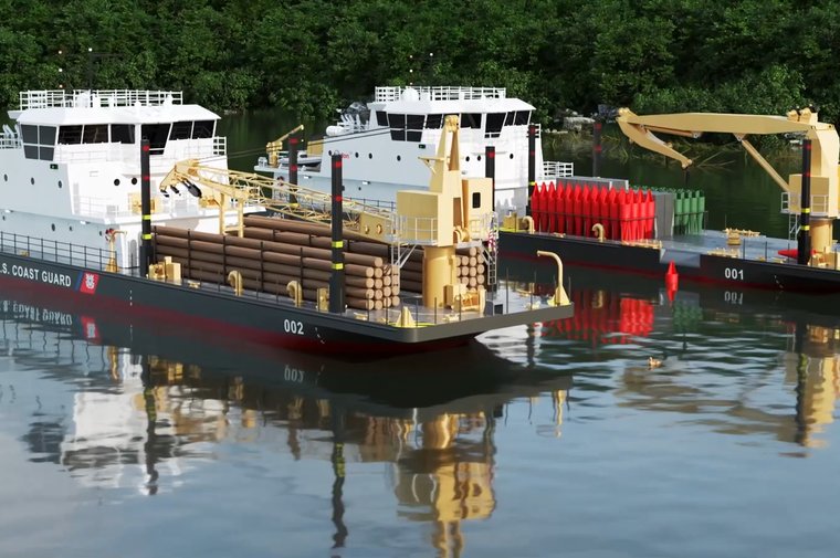 La Garde côtière américaine commence la construction de son premier coupe-commerce des voies navigables La Garde côtière américaine commence la construction de son premier coupe-commerce des voies navigables