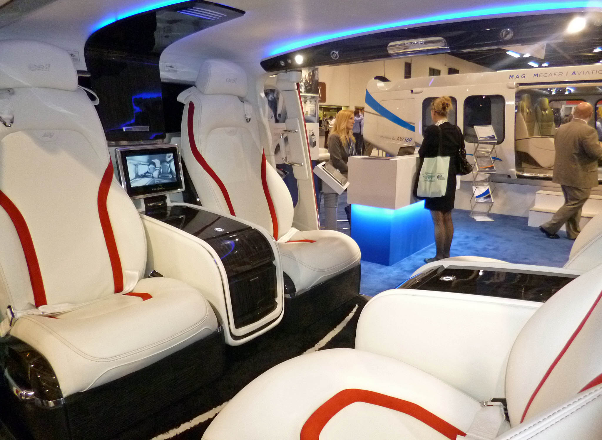 Heli-Expo 2014: Mecaer unveils VIP interior for Bell 429