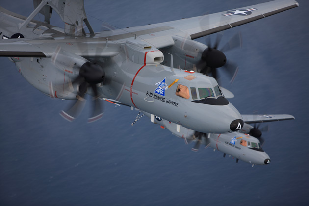 US Navy orders additional E-2D AEW&C aircraft