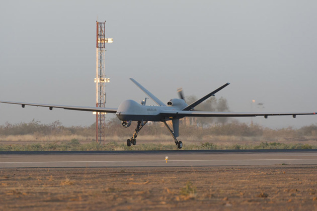French Reaper reaches 500 Mali flight hours