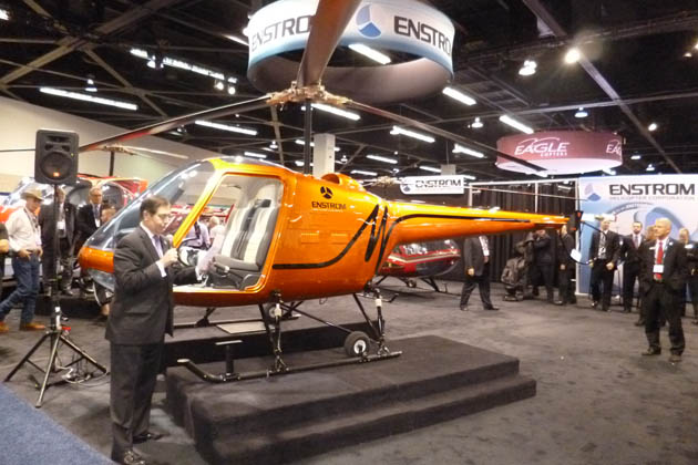 Heli Expo 2014: Enstrom unveils the TH-180 light piston helicopter