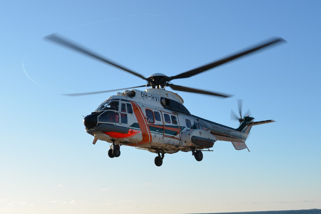 Finnish Border Guard selects AS332 L1 Super Puma