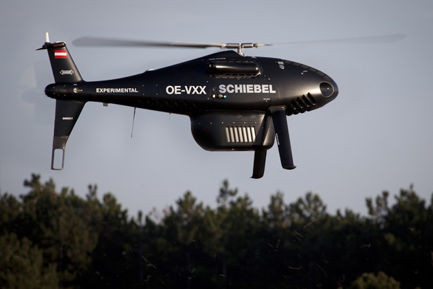 S-100 UAV carries VQ-820-GU hydrographic sensor