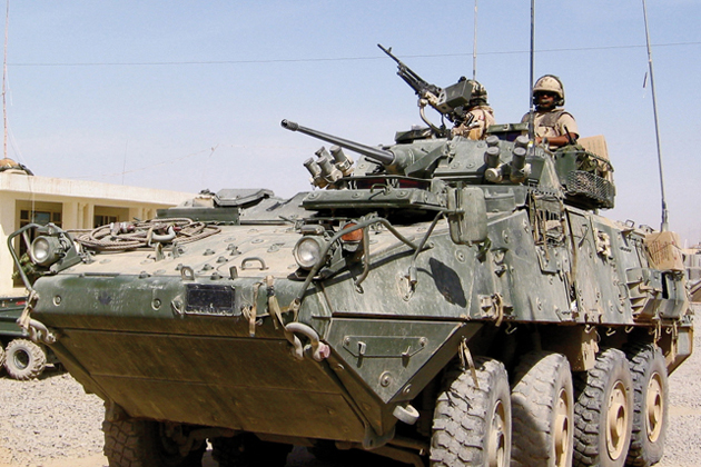 General Dynamics wins Canadian LAV III upgrade award