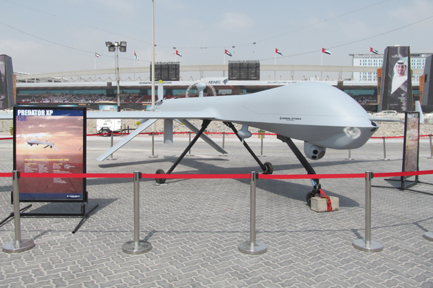 GA unveils full-scale Predator XP at IDEX
