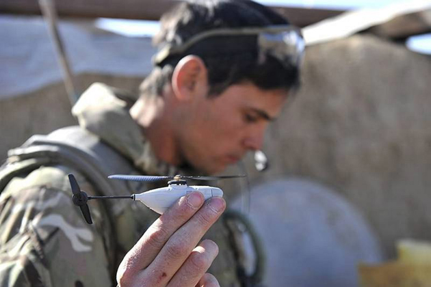 British troops deploy Black Hornet nano UAV