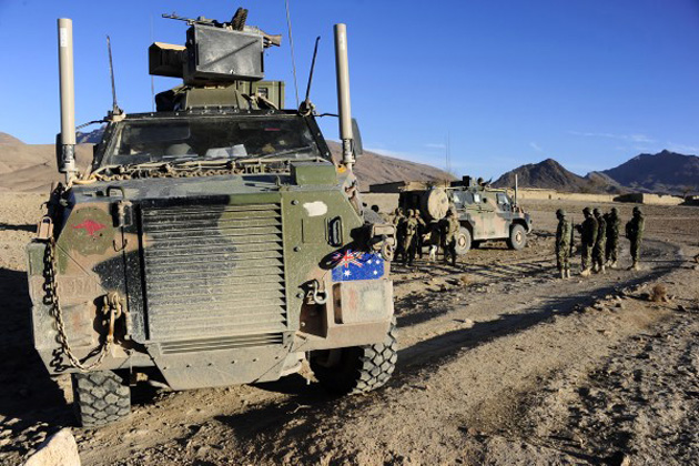 Australia presses for more Bushmaster vehicles
