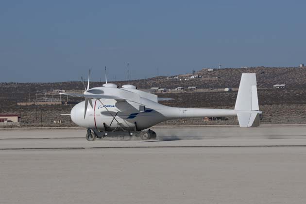 Boeing Phantom Eye undergoes taxi testing