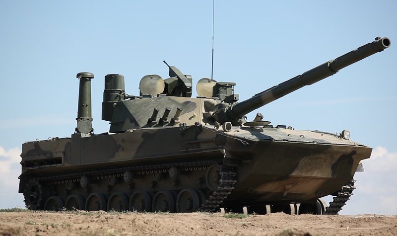 Rostec plans 125mm cannon-armed wheeled AFV