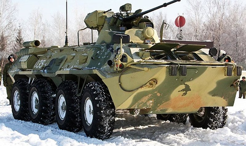 Russia fields Arctic APC