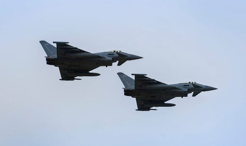 Britain's RAF intercepts six Russian bombers over Black Sea