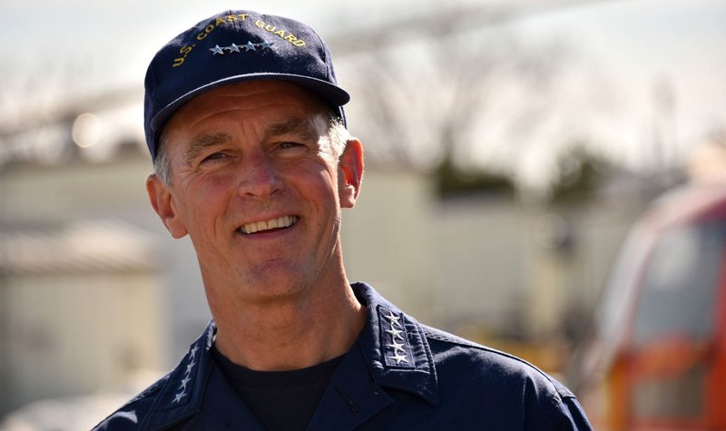 Outgoing USCG commandant leaves behind warning