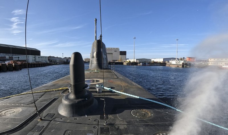 Fifth Astute-class submarine undergoes milestone test
