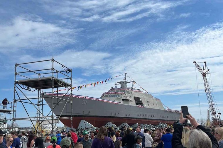 US Navy christens final Freedom-variant Littoral Combat Ship - Vimarsana News
