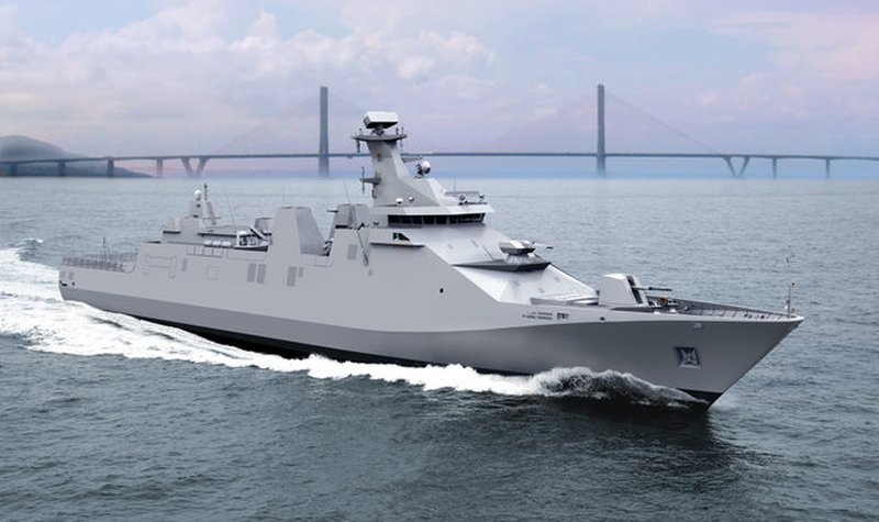 PKR frigate embarks on trials
