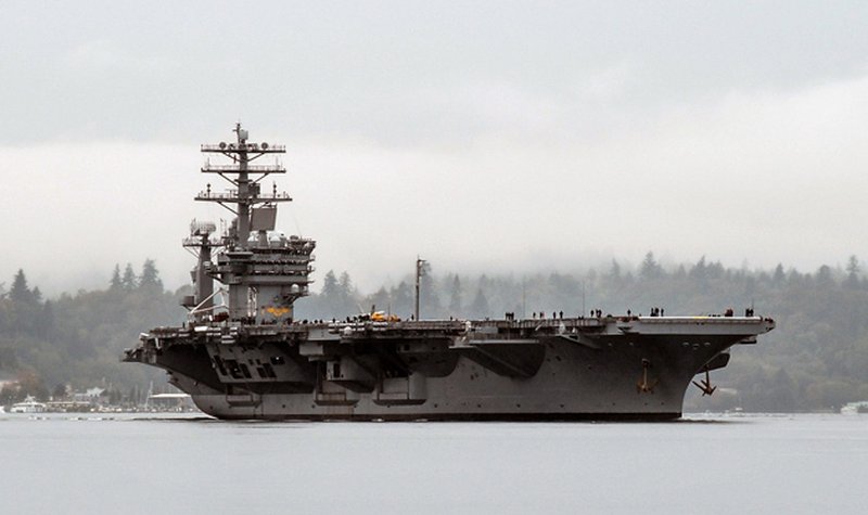 USS Nimitz enters post-maintenance trials