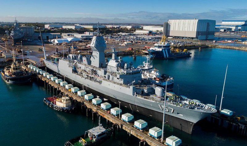 Floating of Perth highlights Anzac frigate delays