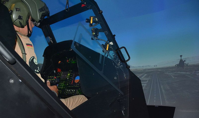 Franco-German team carries on support for Tiger simulators
