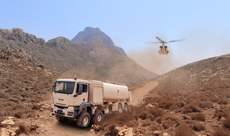 Germany orders TGS 8x4 vehicles for airfield refuelling