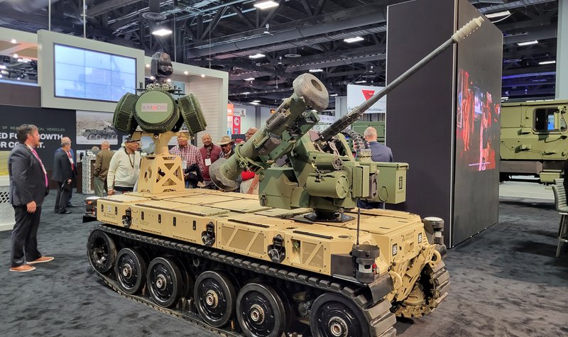 Contenders showcase their RCV-Light designs for the US Army