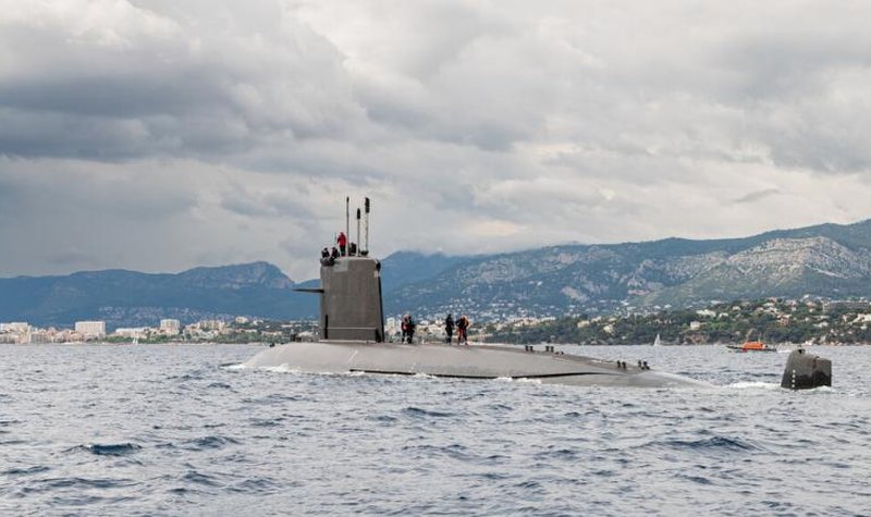 French nuclear sub Perle returns to action after fire damage