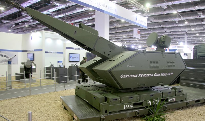 EDEX 2018: Oerlikon Revolver Gun Mk3 makes an impression