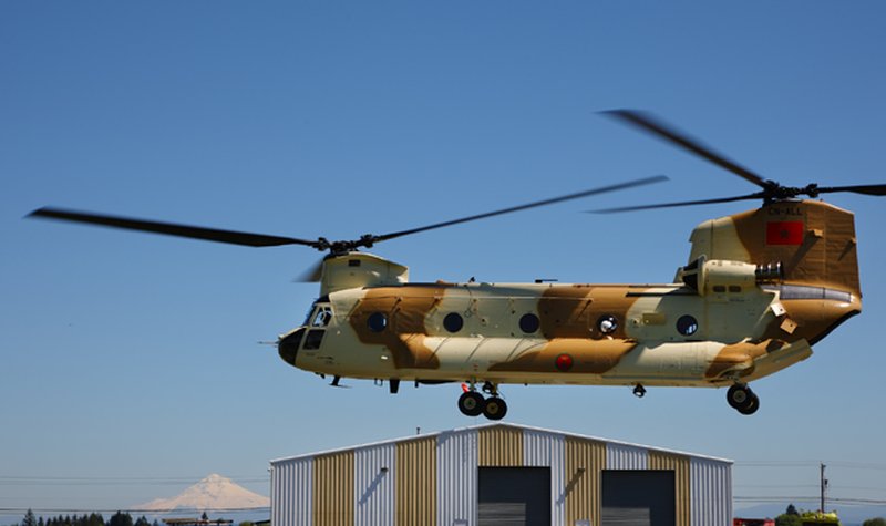 Moroccan Chinook refurbishment nears completion