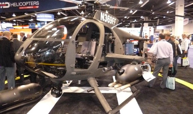 Heli Expo 2014: MD Helicopters showcases MD530G armed aerial scout