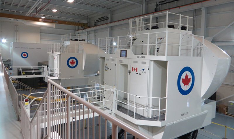 Chinook simulators ready at Petawawa