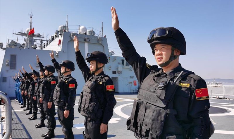 PLAN deploys to the Gulf of Aden