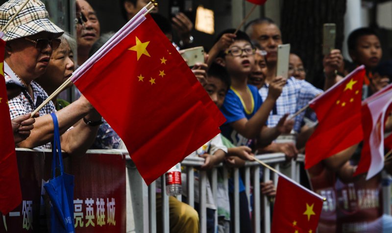 China sends bombers around Taiwan