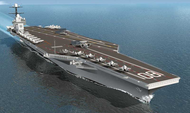 Huntington Ingalls awarded CVN 80 work