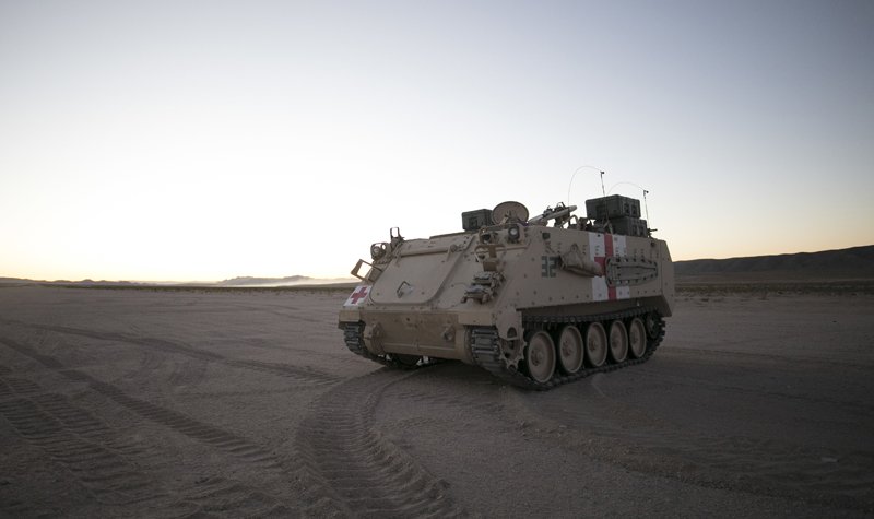 Tanks for the ride: US soldier steals armoured vehicle