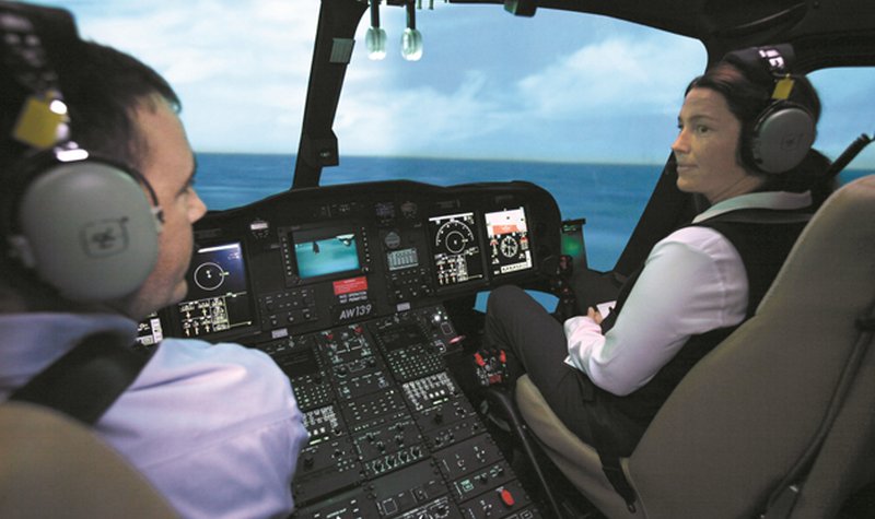 FlightSafety AW139 training centre approved