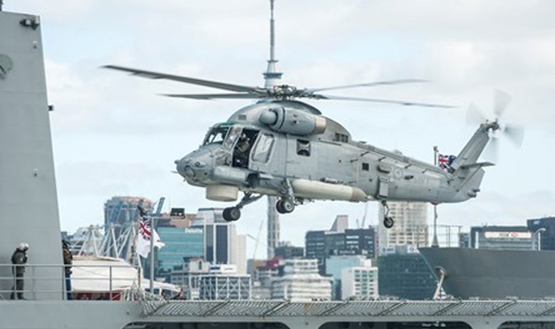 RNZAF’s SH-2G (I) in OPV mission
