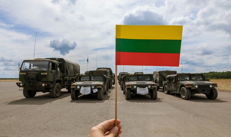 Lithuania looks to NATO to deter Russia, dismisses European Army