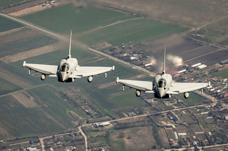 Royal Air Force Typhoon fighters return to Eastern Europe after exercises - Vimarsana News