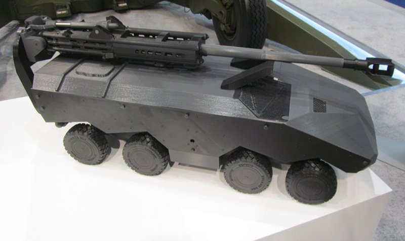 IDEX 2015: BAE proposes first 155mm on 8x8