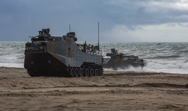 Marine Corps looks to AAV autonomy and water speed