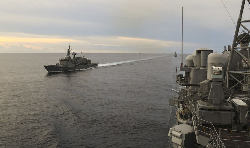 US, ASEAN kick off first joint naval drills