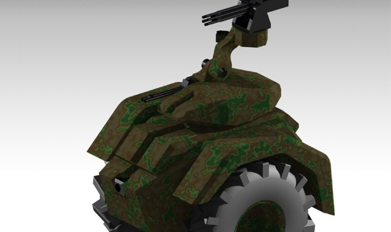MSPO 2016: Two-wheeled UGV concept on show (video)