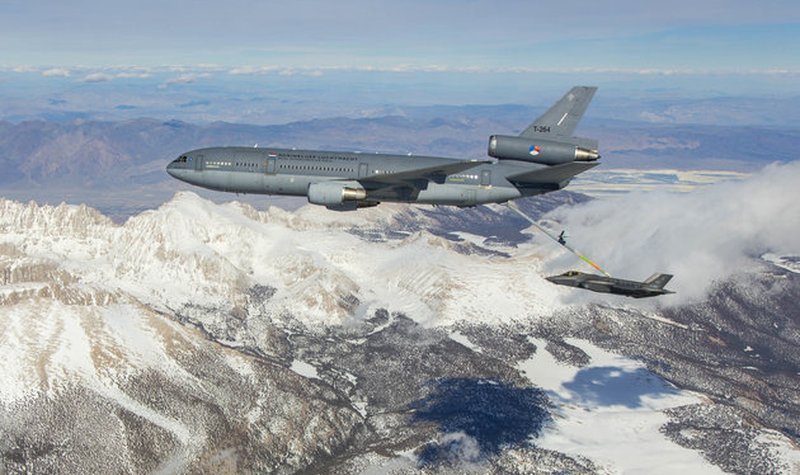Dutch tanker cleared to refuel F-35A