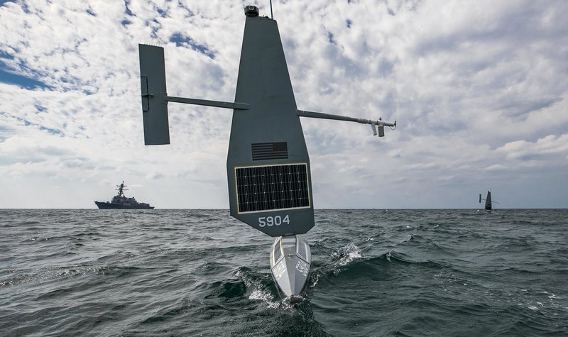 Gulf task force tests AI and uncrewed vessels