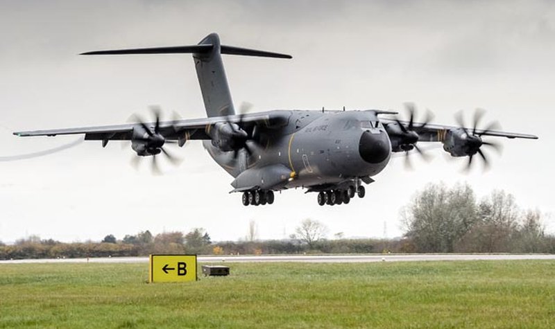 RAF receives first A400M at RAF Brize Norton
