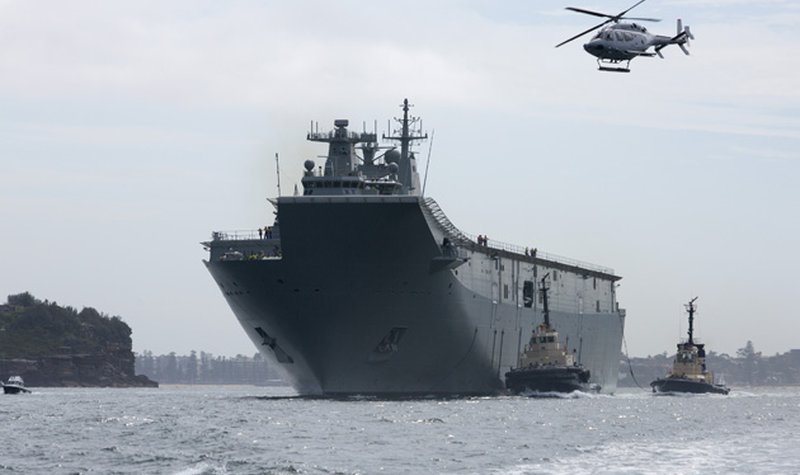 RAN commissions HMAS Canberra