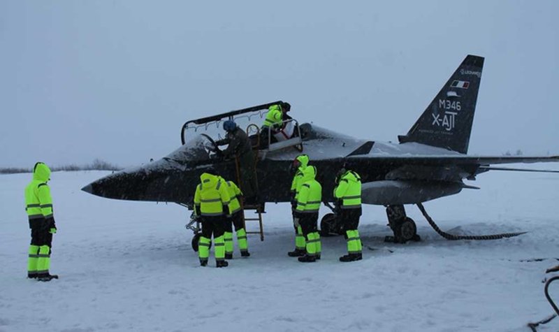M-346 in cold test certification 