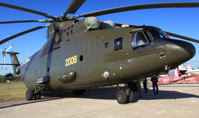 Helitech 2016: Mi-26T2Vs conversions underway for delivery