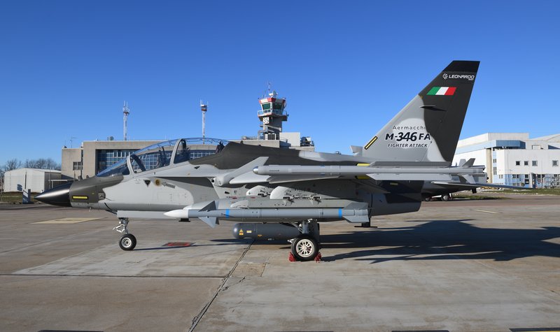 IDEX 2023: Leonardo highlights fifth-generation features of fighter-attack aircraft