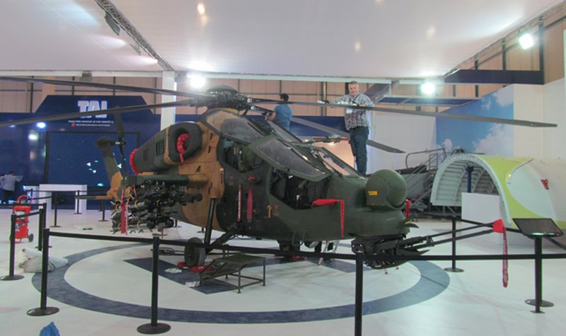 IDEF 2015: TAI position for Polish Kruk attack helicopter