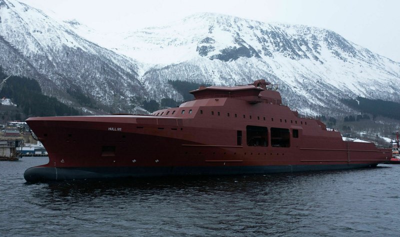 Second Jan Mayen-class OPV reaches Norway for fitting out